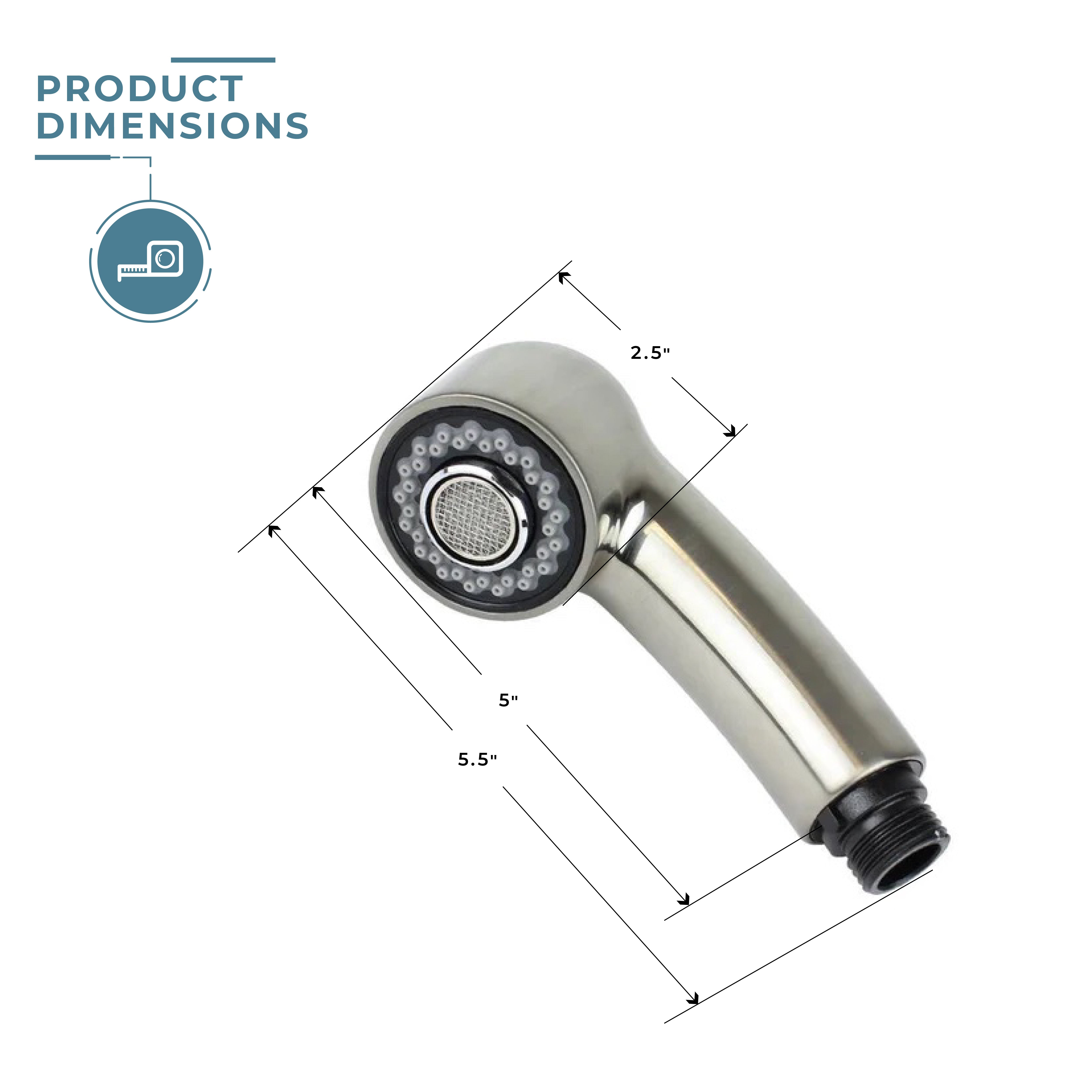 Replacement Spray Head for 97800R Lever Pull-Out Faucet