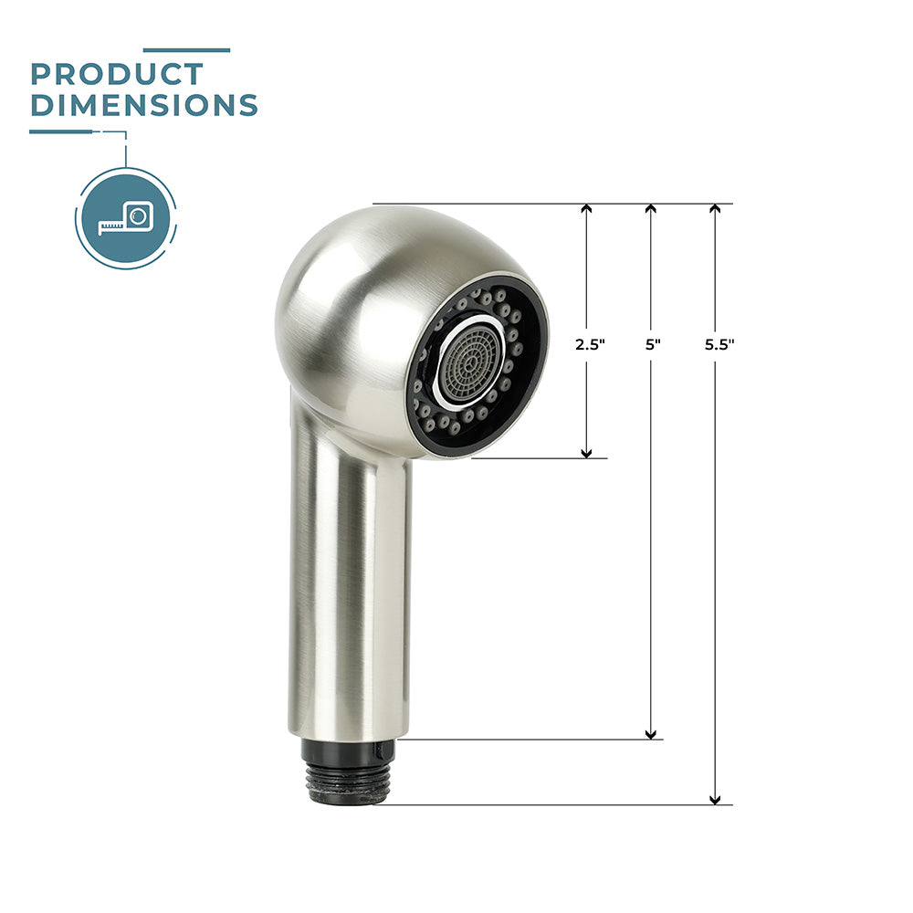 Replacement Spray Head for 97800R Lever Pull-Out Faucet