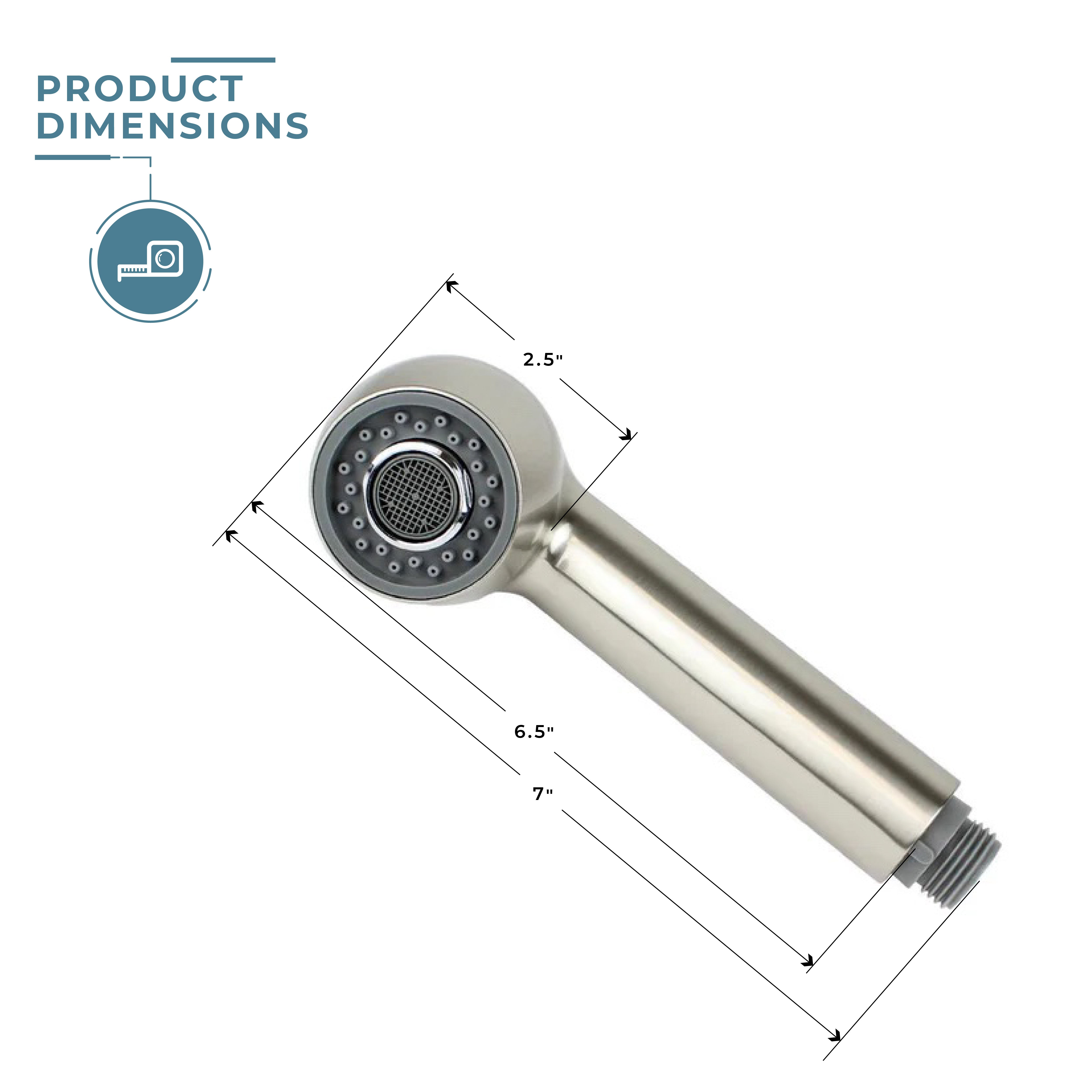 Replacement Spray Head for 97810R Series Lever Pull-Out Kitchen Faucet