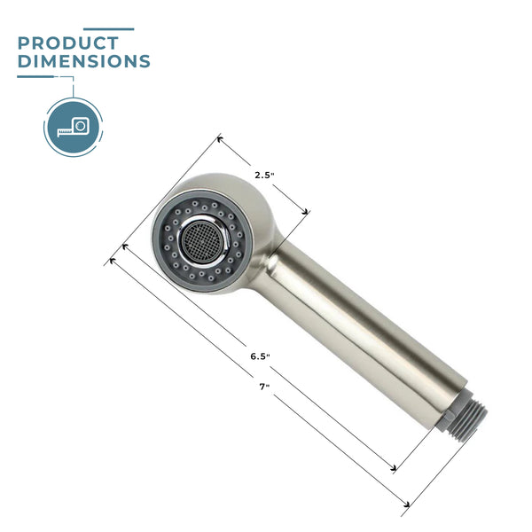 kitchen faucet spray head replacement checklist