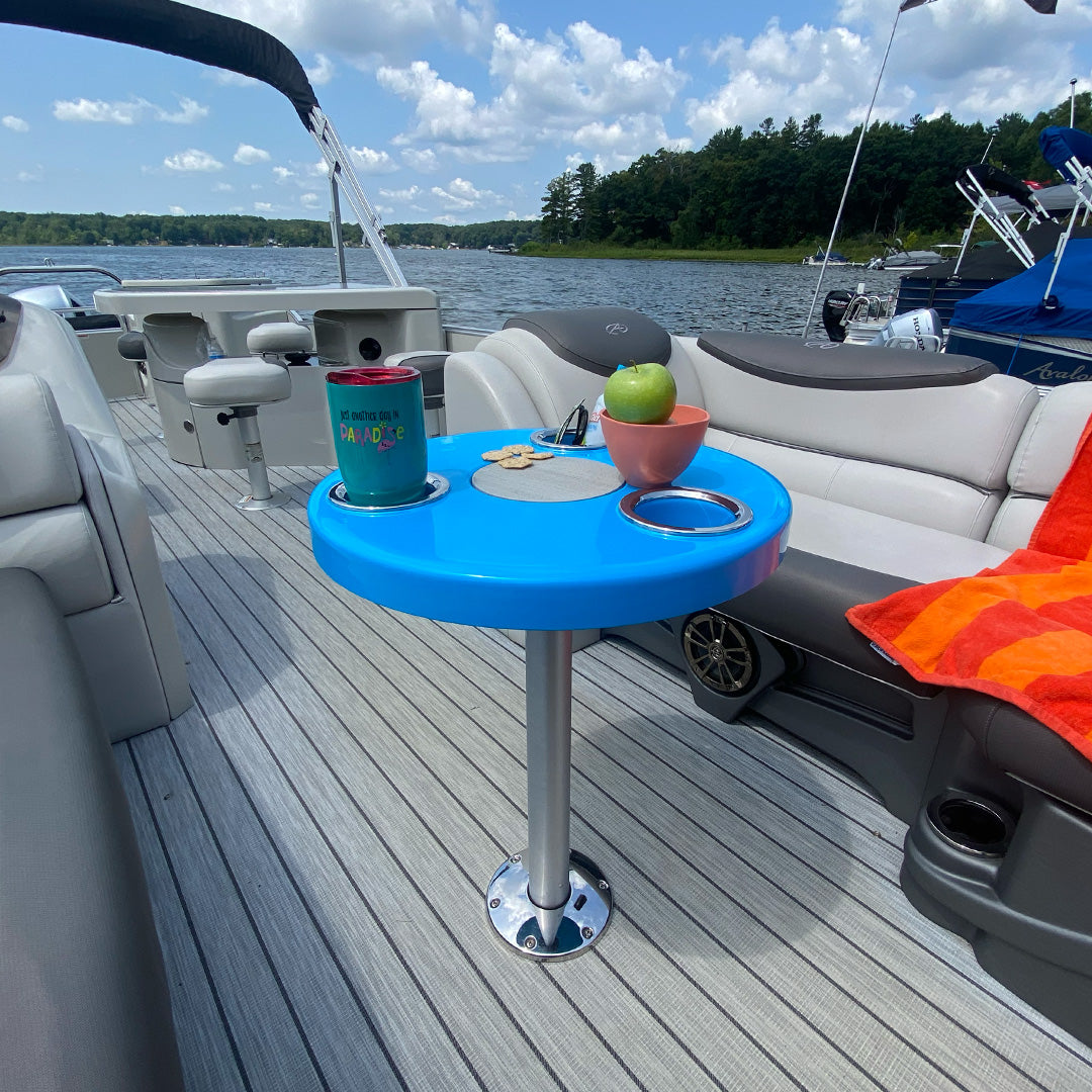 Round Boat Table System