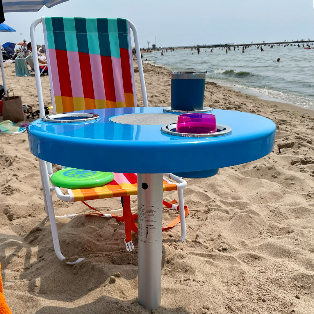 Beach Table w/ Sand Bar Table Leg