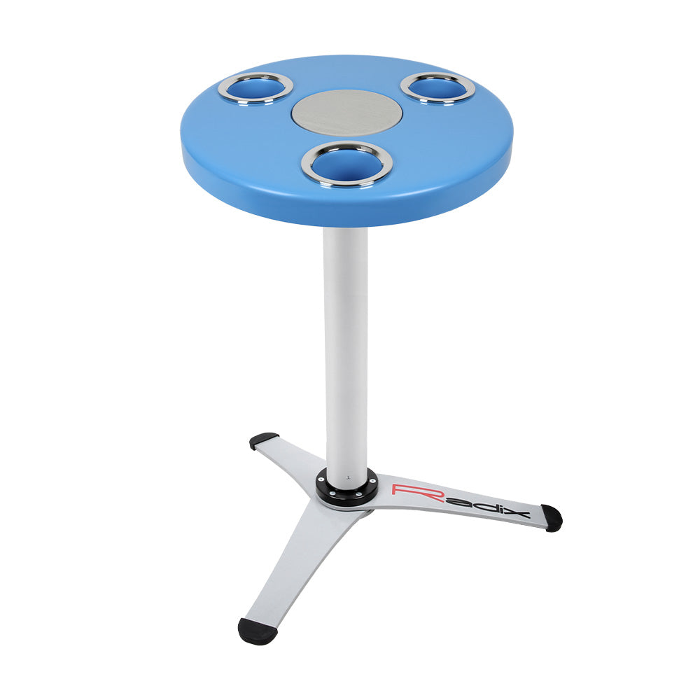 Round Outdoor Table with Radix Table Leg Stand