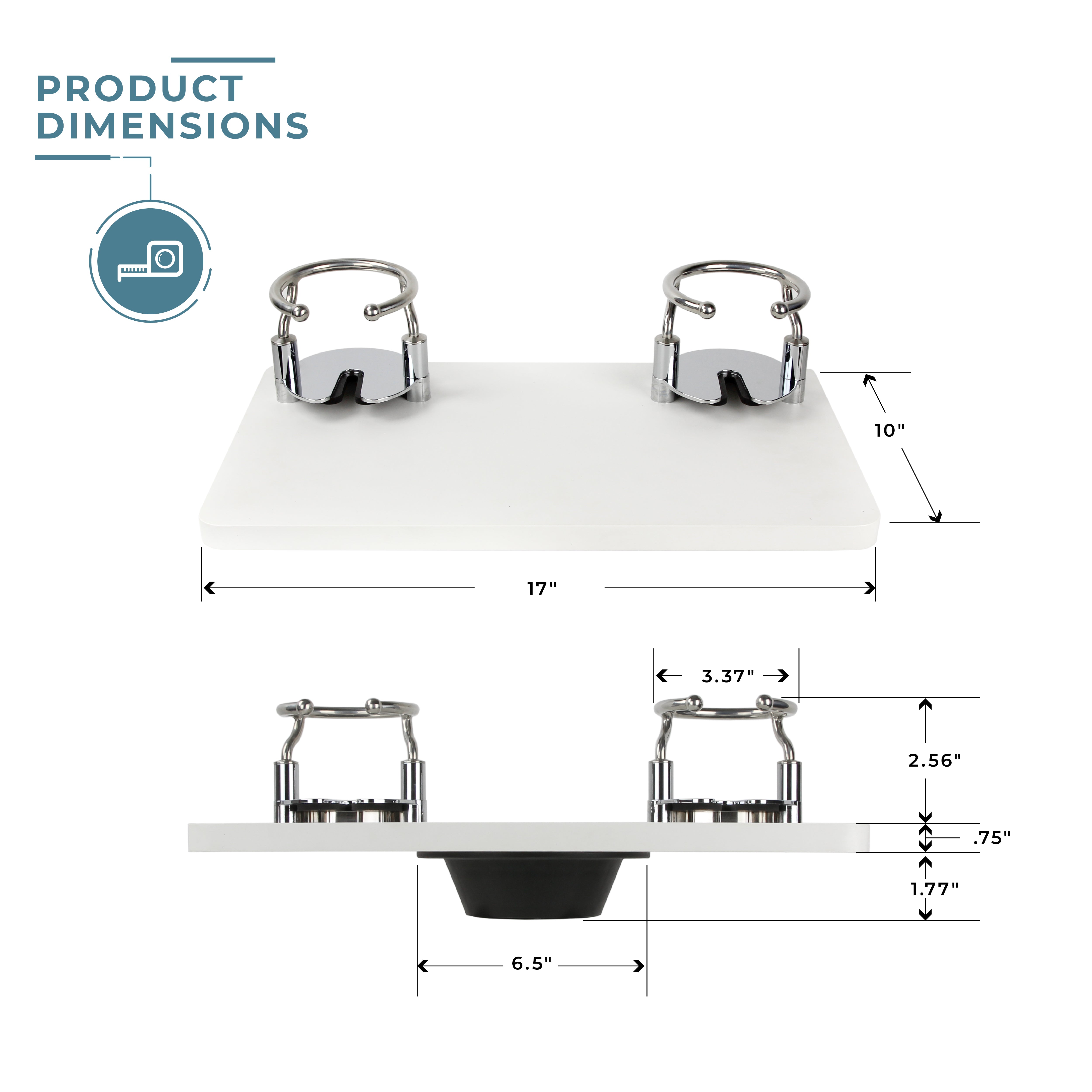 Drink Caddy Table (Table Top Only)