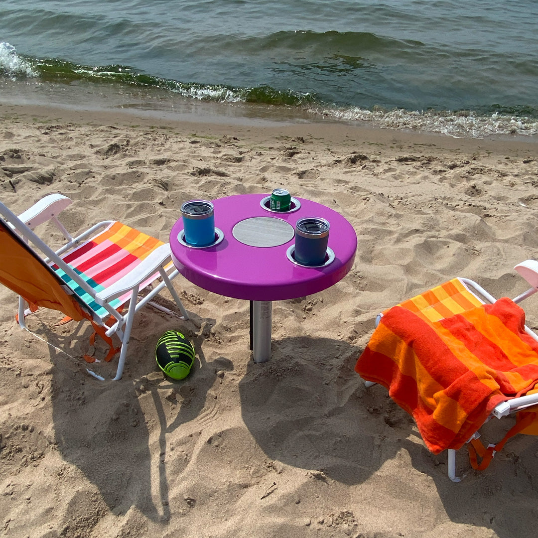 Beach Table w/ Sand Bar Table Leg