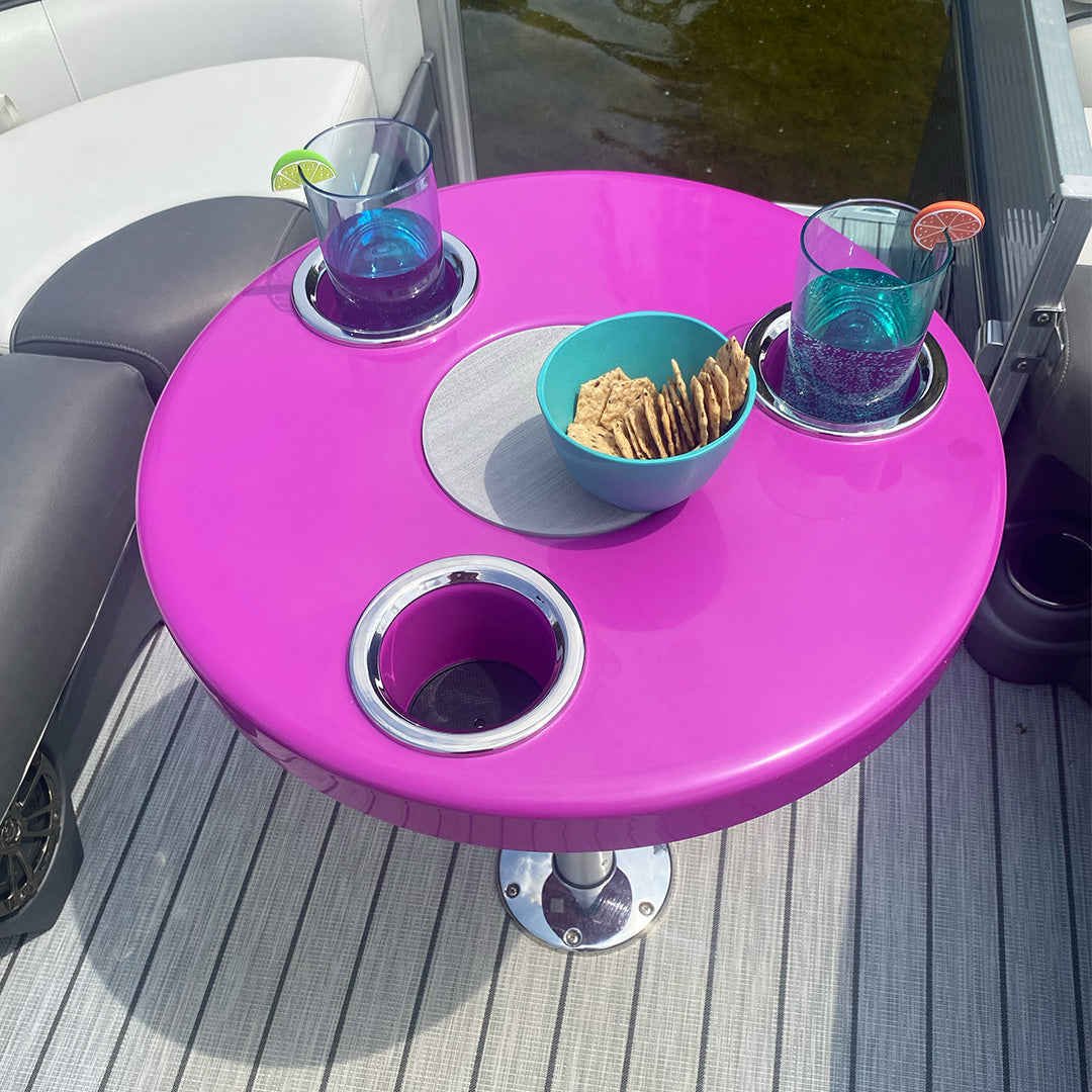 Round Boat Table System