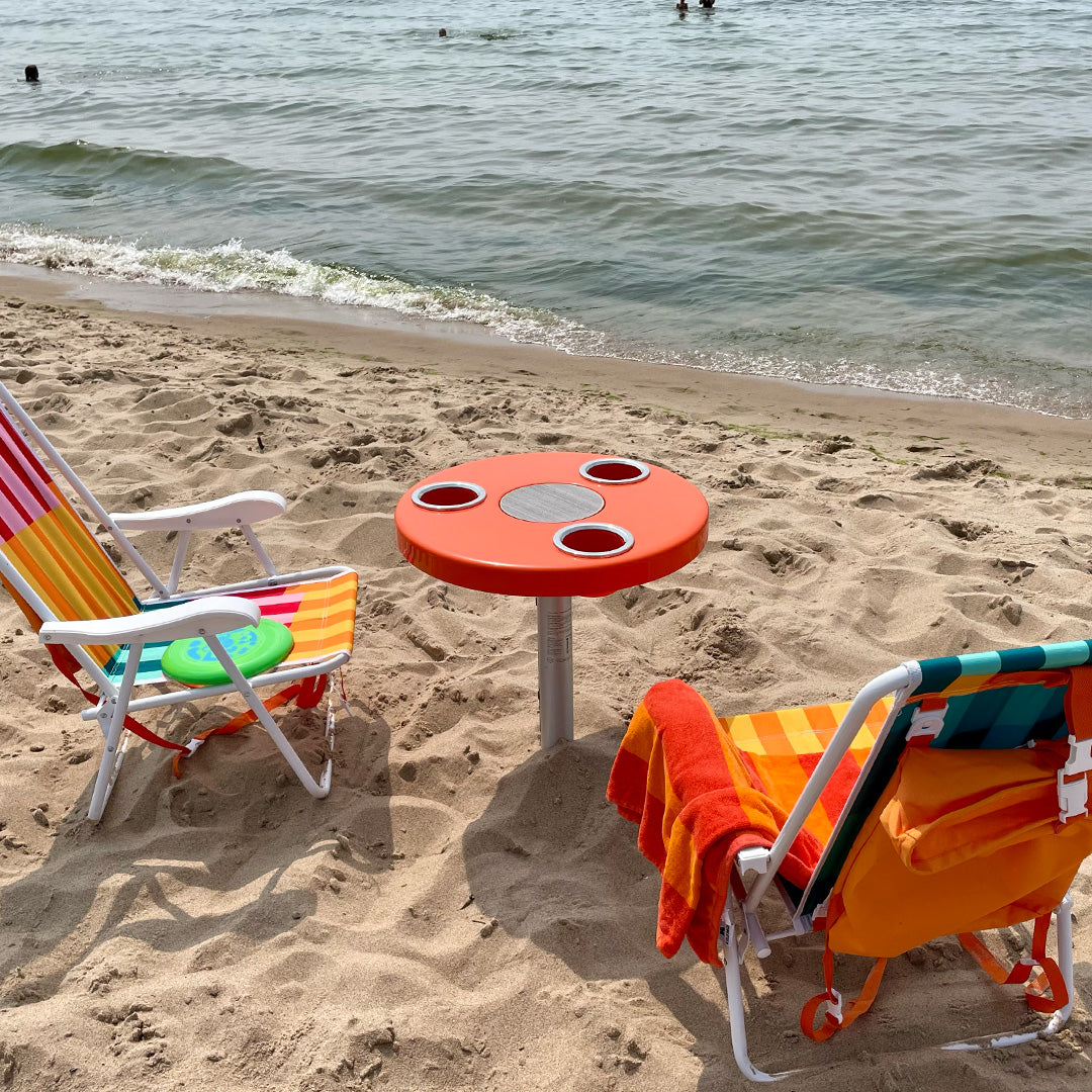 Beach Table w/ Sand Bar Table Leg