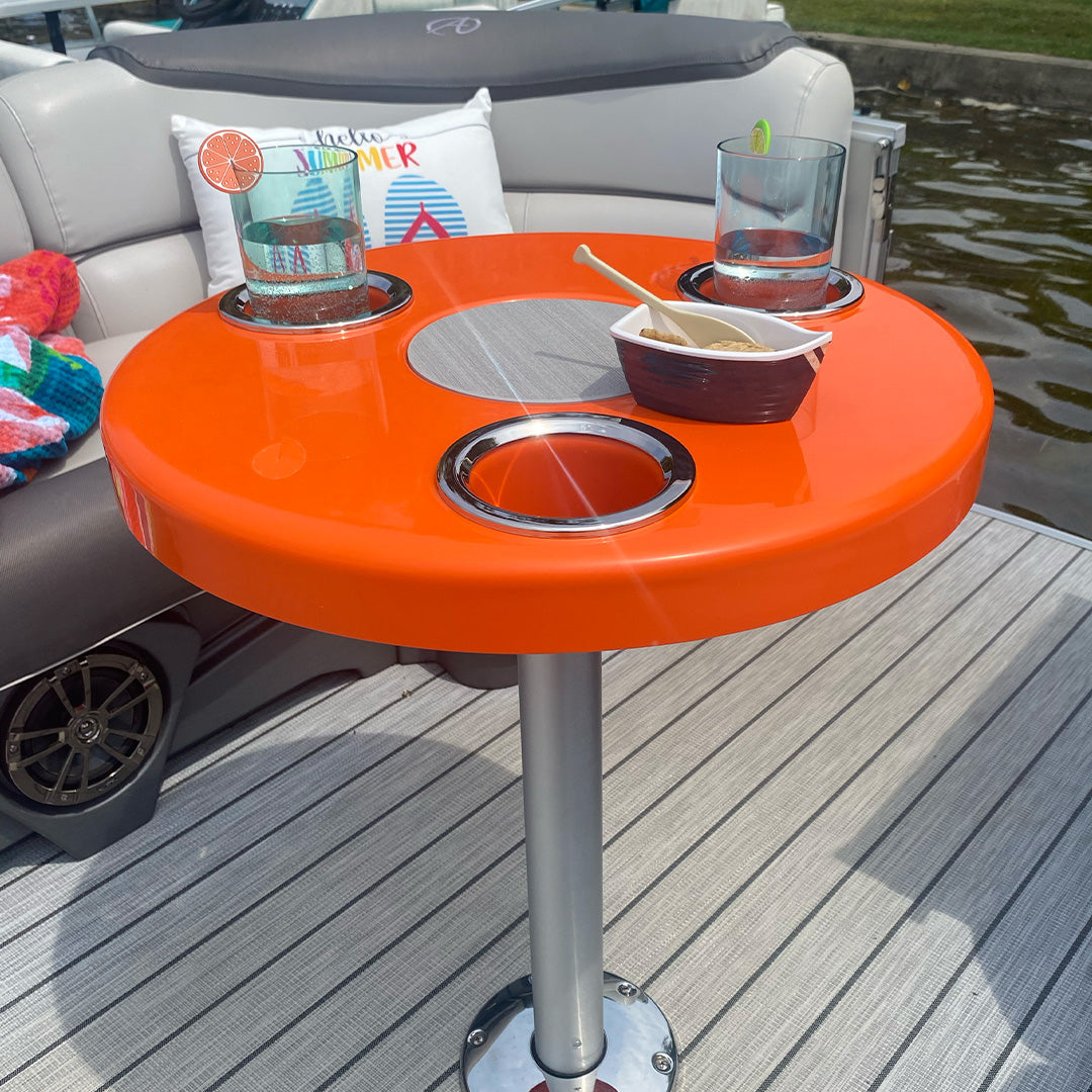 Round Boat Table System