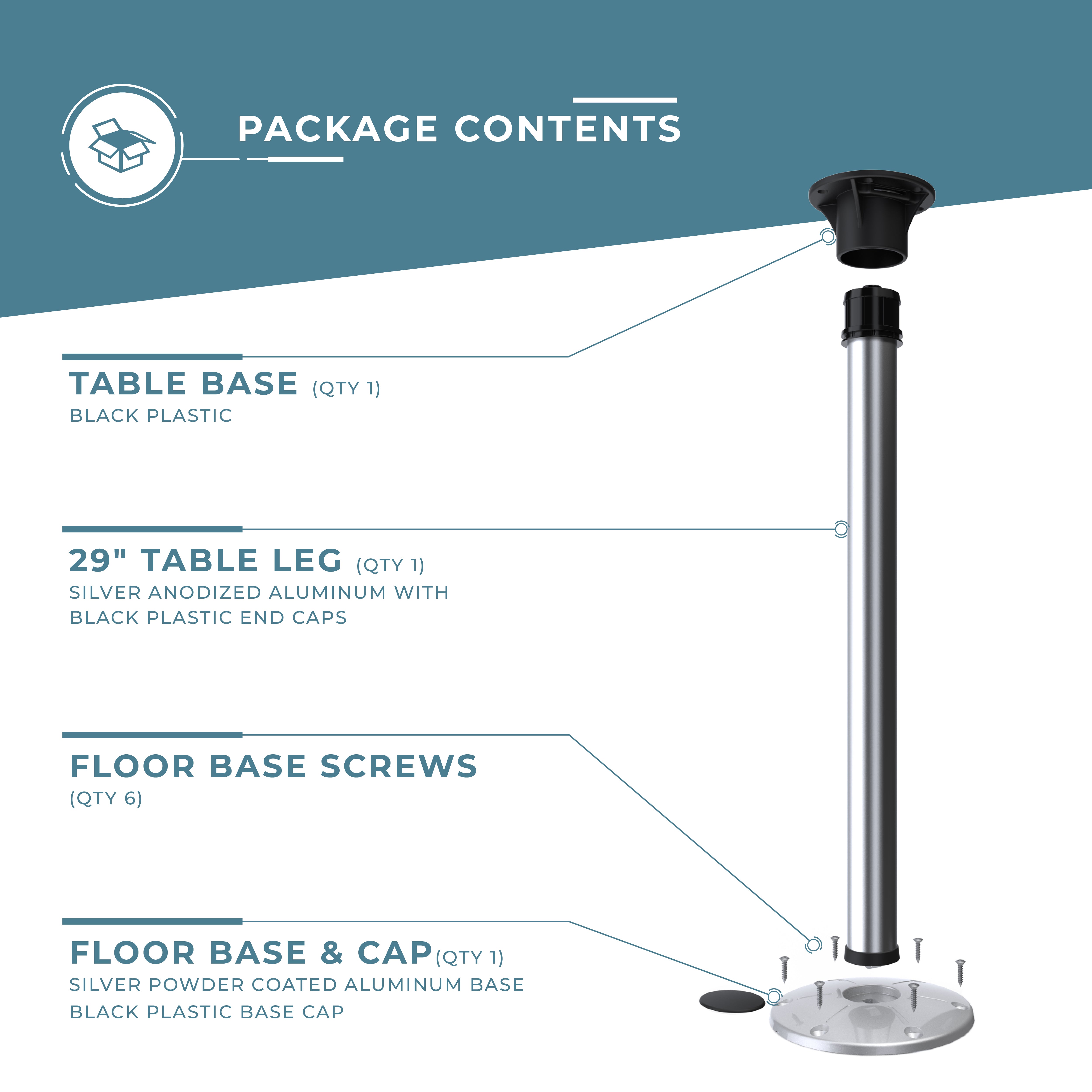 Redwood™ Table Leg Kit