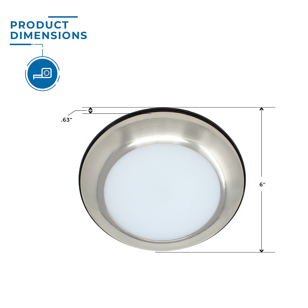 Refresh RV Shower Light - 69870-30-NI-SR | ITC Shop Now