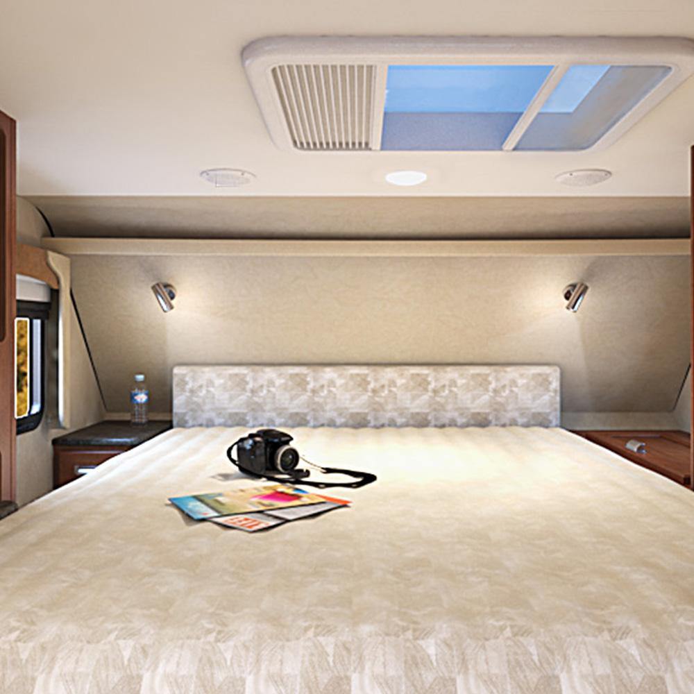 View™ LED RV Reading Light Bushed Nickel 69925A-NI3K-SR