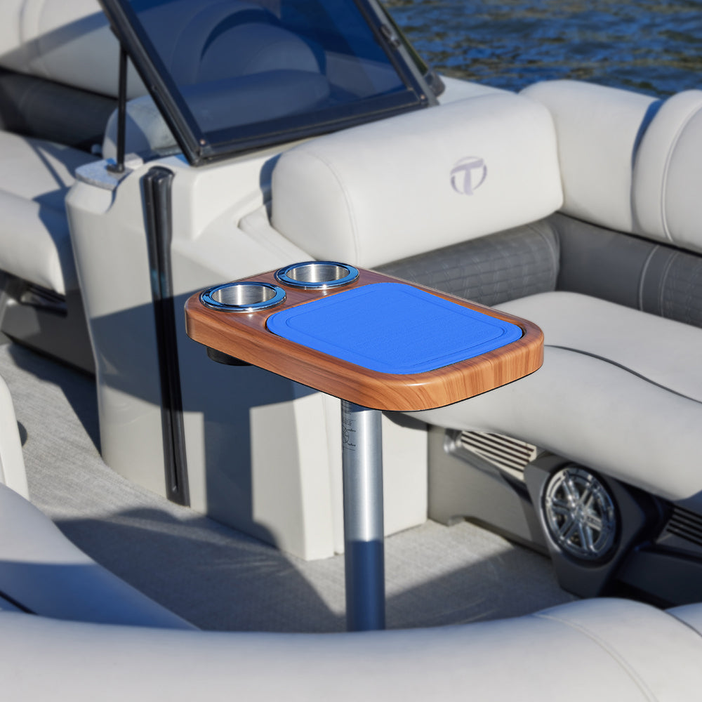 ITC Cocktail Boat Table Center Aegean Blue Foam Mats | ITC SHOP NOW