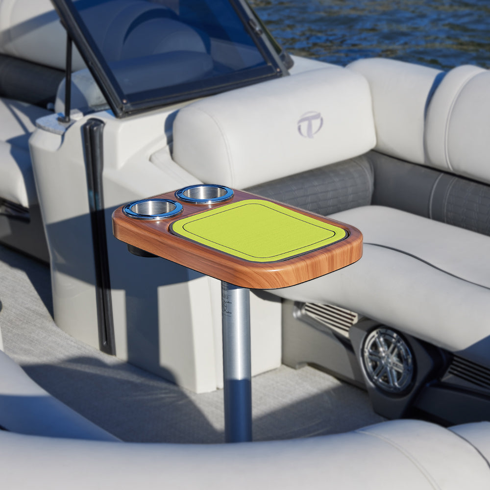 ITC Cocktail Boat Table Center Neon Yellow Foam Mats - 164BST-103TB-7323-00 | ITC SHOP NOW