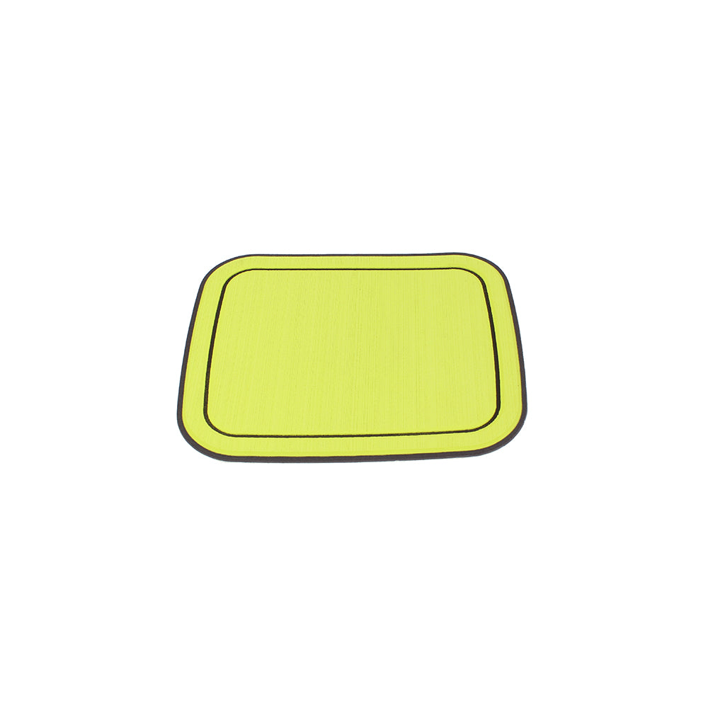 ITC Cocktail Boat Table Center Neon Yellow Foam Mats - 164BST-103TB-7323-00 | ITC SHOP NOW