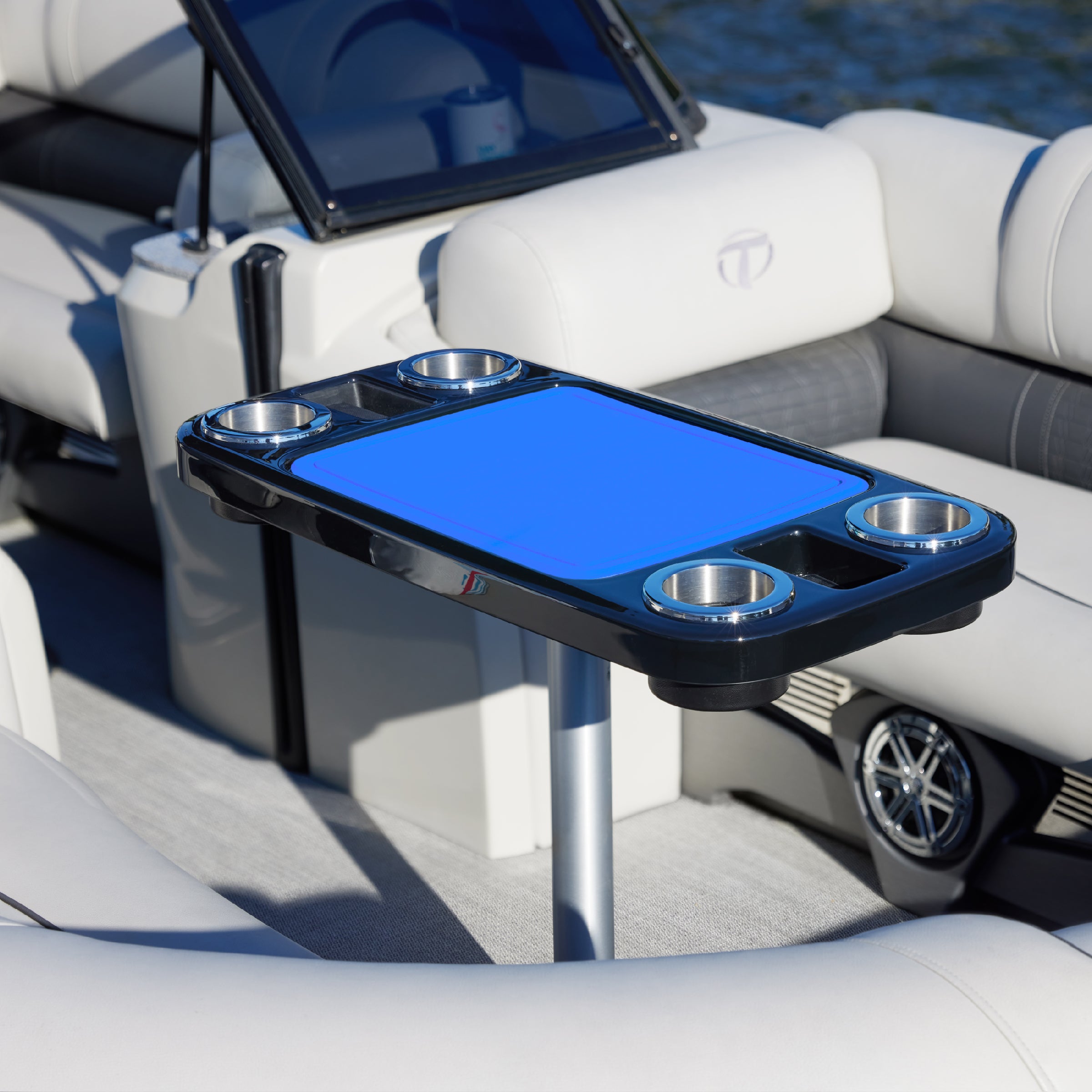 Party Boat Table Center Foam Aegean Blue Mats | ITC Shop Now