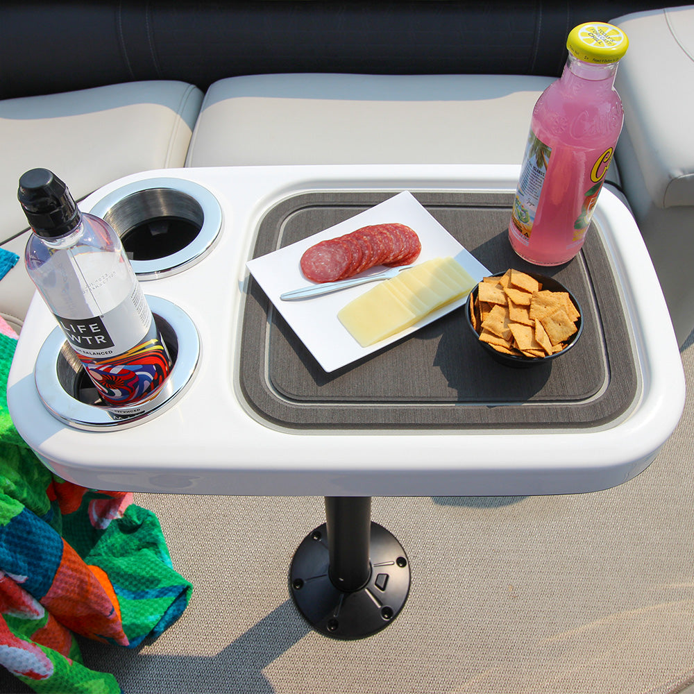 ITC Cocktail Boat Table Center Charcoal Foam Mats - 164BST-103TB-2362-00 | ITC SHOP NOW 